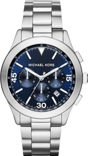 MICHAEL KORS Gareth Chronograph Blue Watch 43mm