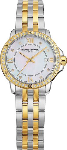 Đồng hồ nữ RAYMOND WEIL WATCH, WOMENS SWISS DIAMOND TWO-TONE 28MM