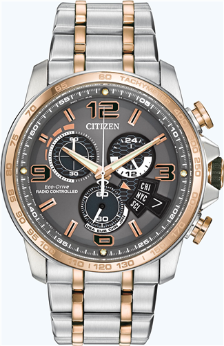 CITIZEN MENS CHRONO-TIME JAPANESE WATCH 44MM